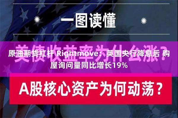 原油期货杠杆 Rightmove：英国央行降息后 购屋询问量同比增长19%