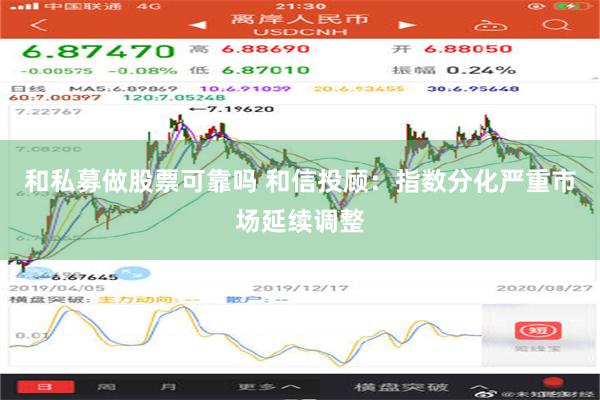 和私募做股票可靠吗 和信投顾：指数分化严重市场延续调整