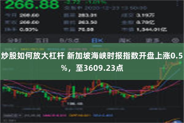 炒股如何放大杠杆 新加坡海峡时报指数开盘上涨0.5%，至3609.23点